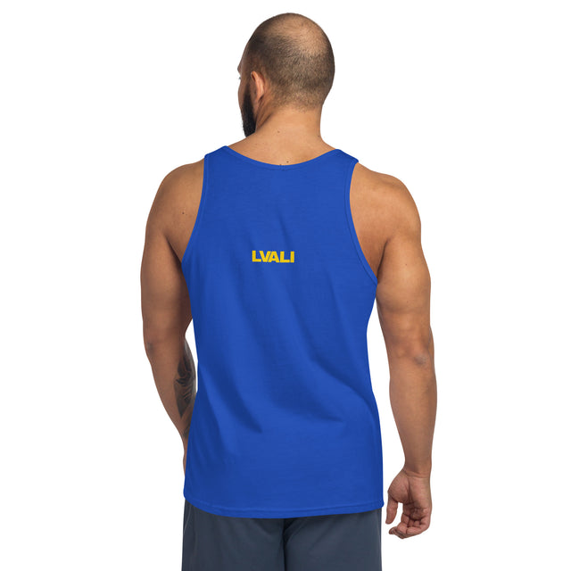 LVALI Blue W Men's Tank Top