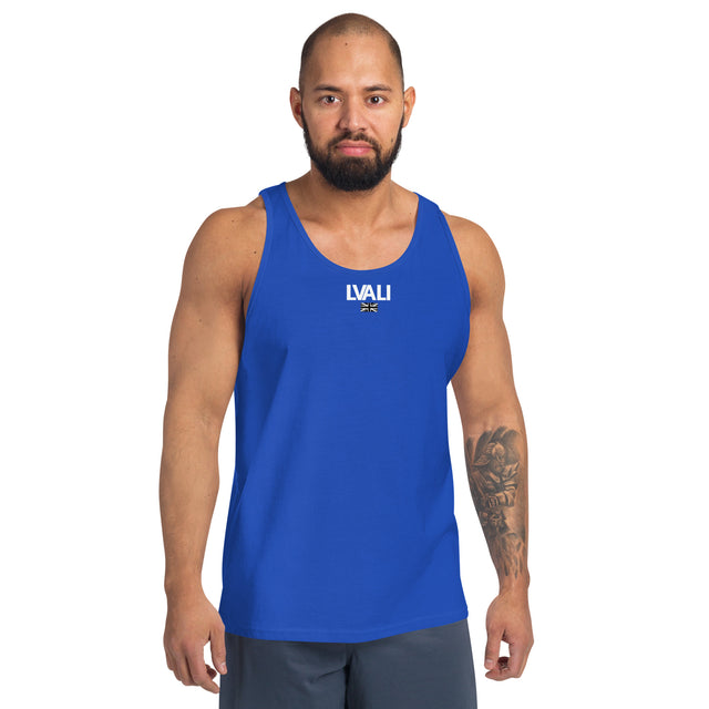 LVALI Blue W Men's Tank Top