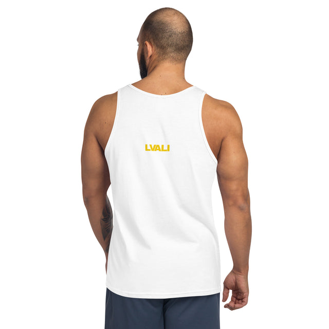 LVALI Blue W Men's Tank Top