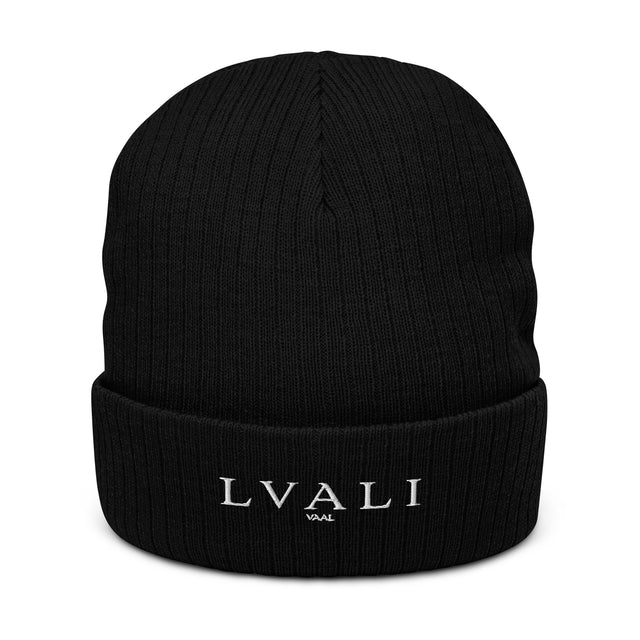 LVALI Ribbed knit beanie