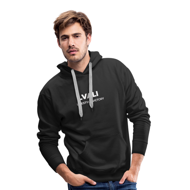 LVALI Pure Men’s Premium Hoodie - black