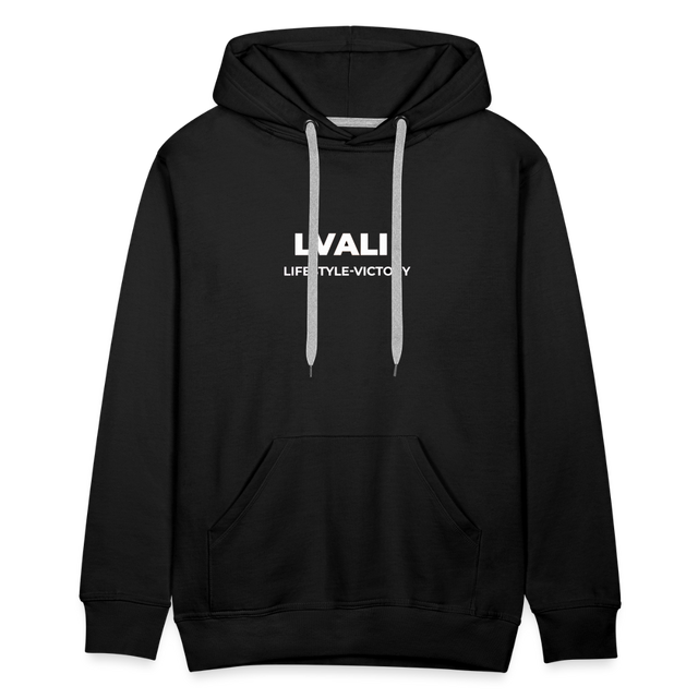 LVALI Pure Men’s Premium Hoodie - black