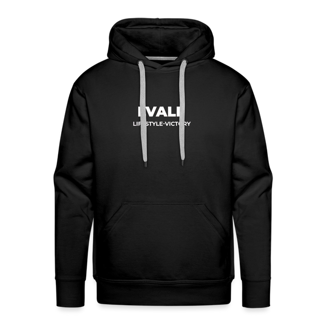 LVALI Pure Men’s Premium Hoodie - black