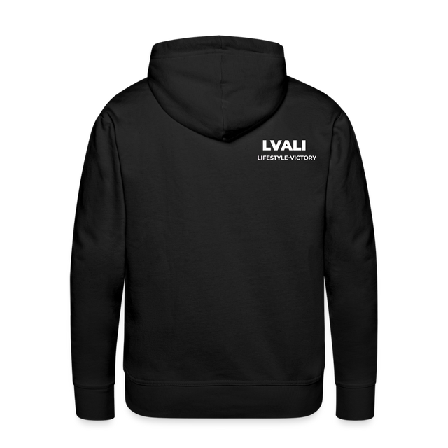 LVALI Pure Men’s Premium Hoodie - black