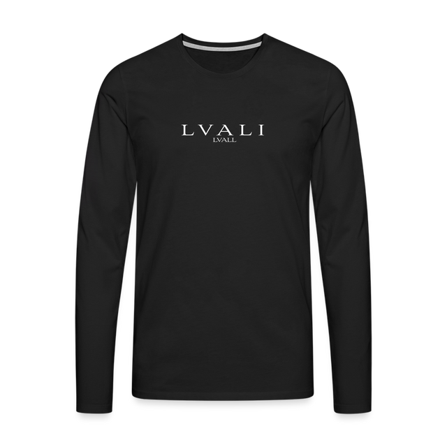 Men's Premium Longsleeve Shirt - black