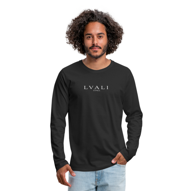 Men's Premium Longsleeve Shirt - black