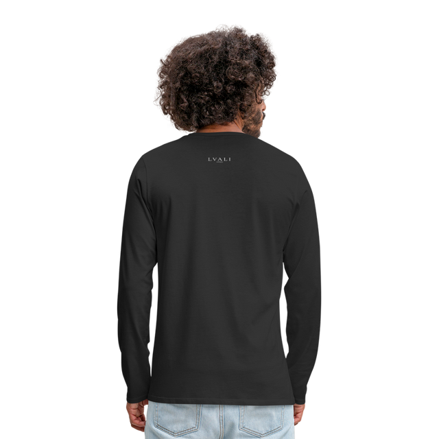 Men's Premium Longsleeve Shirt - black