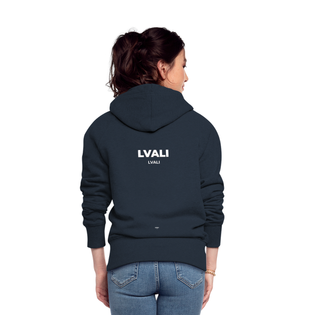 Women's Premium Hooded Jacket - navy