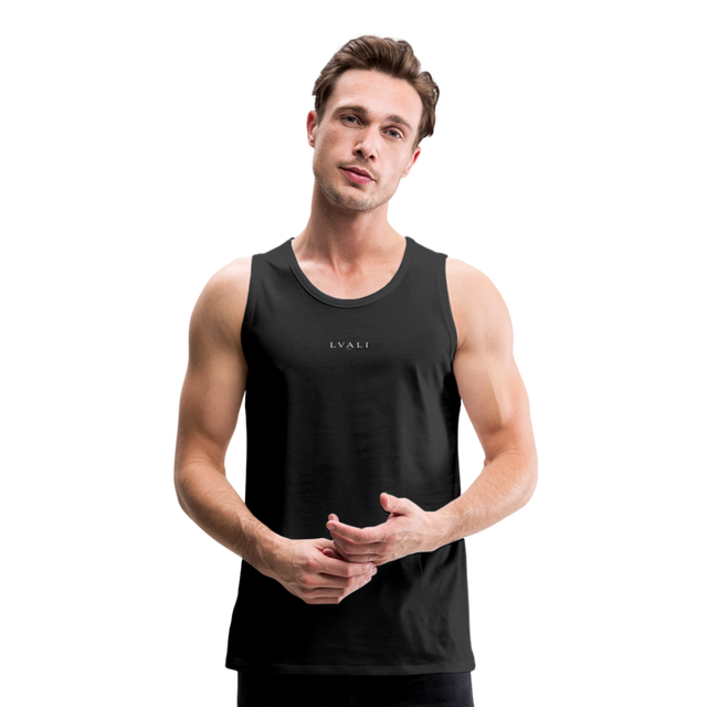 LVALI Men’s Premium Tank Top - black