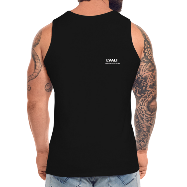 LVALI Men’s Premium Tank Top - black