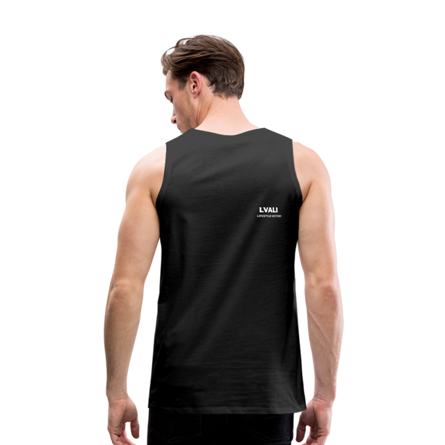 LVALI Men’s Premium Tank Top - black