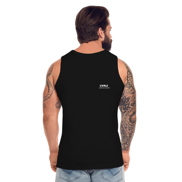 LVALI Men’s Premium Tank Top - black