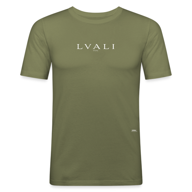 LVALI G Men's Slim Fit T-Shirt - khaki green