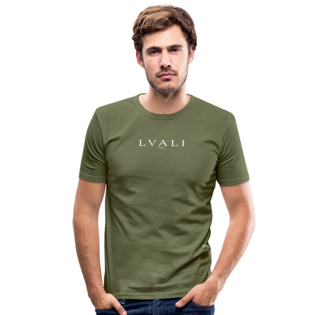 LVALI G Men's Slim Fit T-Shirt - khaki green