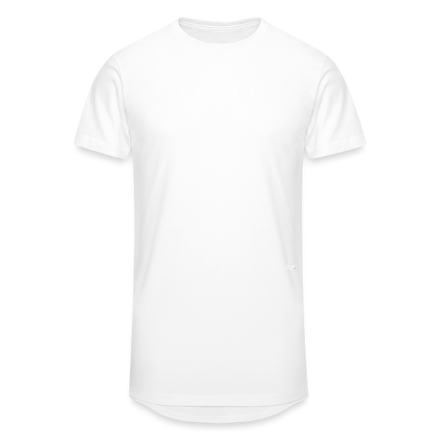 Men’s Long Body Urban Tee - white