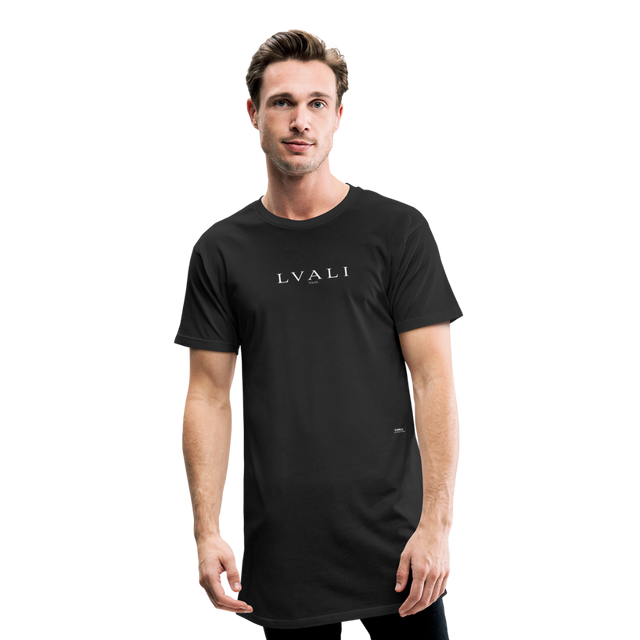 Men’s Long Body Urban Tee - black