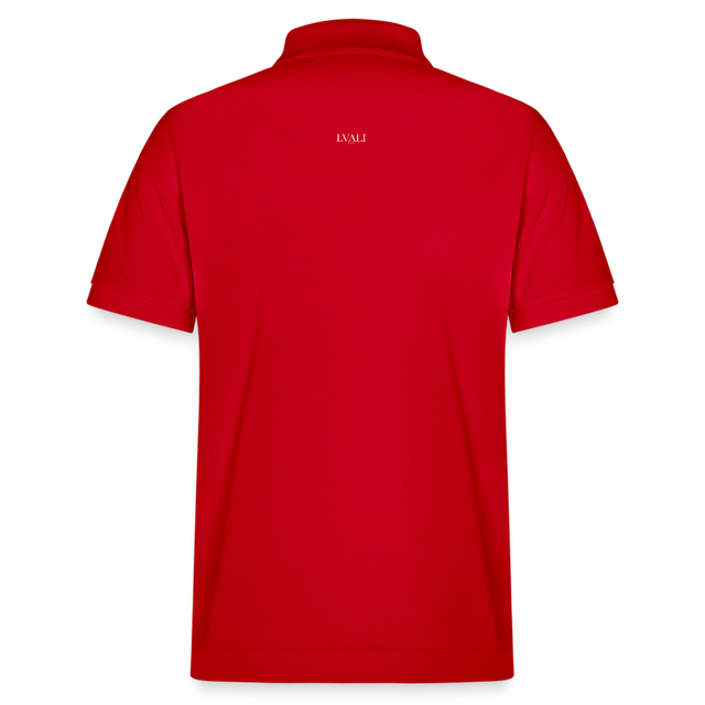 LVALI Stanley/Stella PREPSTER Organic Unisex Polo Shirt - red