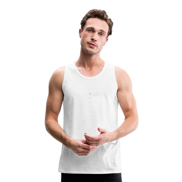 LVALI Classic W Men’s Premium Tank Top - white