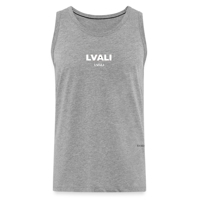 LVALI Classic W Men’s Premium Tank Top - heather grey