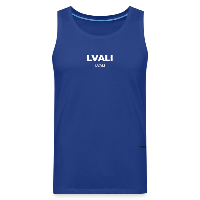 LVALI Classic W Men’s Premium Tank Top - royal blue