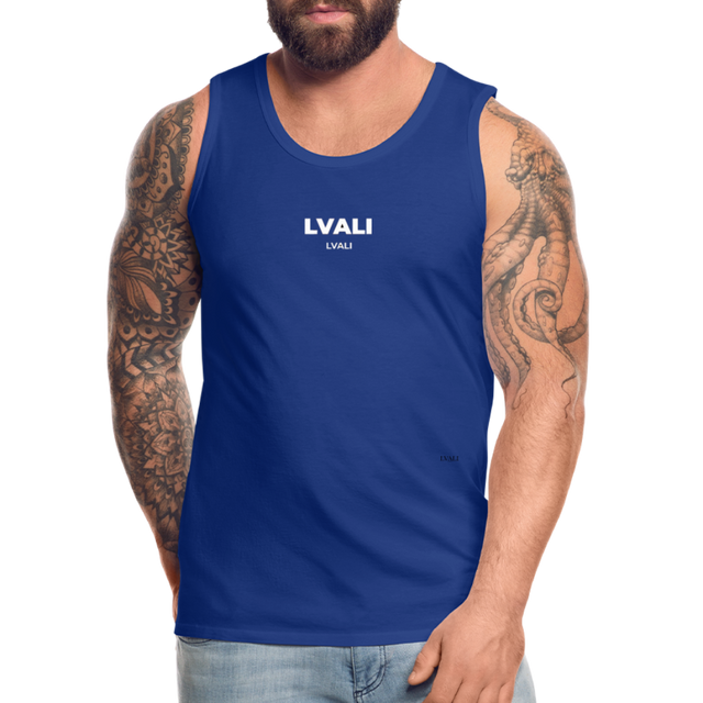 LVALI Classic W Men’s Premium Tank Top - royal blue