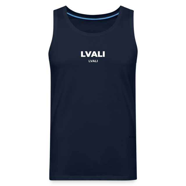 LVALI Classic W Men’s Premium Tank Top - navy