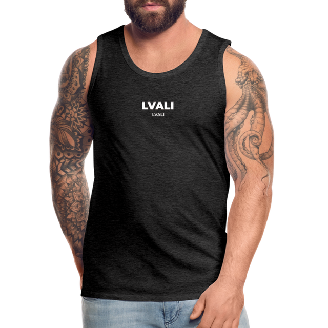 LVALI Classic W Men’s Premium Tank Top - charcoal grey