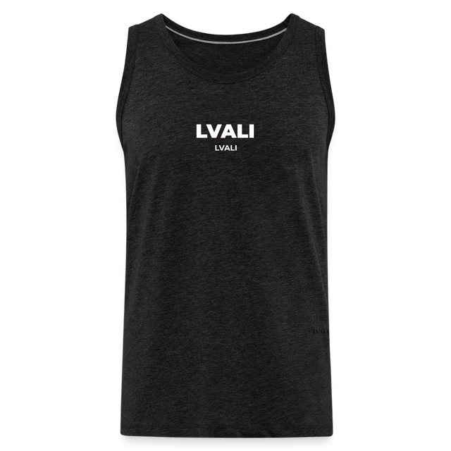 LVALI Classic W Men’s Premium Tank Top - charcoal grey