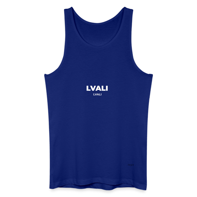 Men’s Organic Tank Top - royal blue