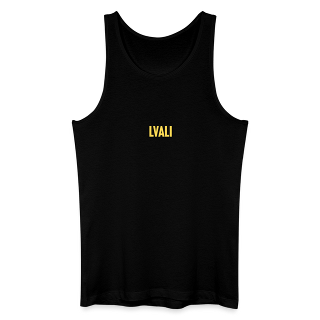 LVALI Ripped Men’s Organic Tank Top - black