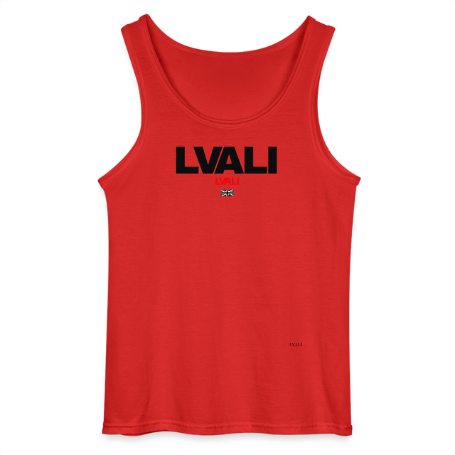 LVALI Snug Classic Gildan Men’s Tank Top - red