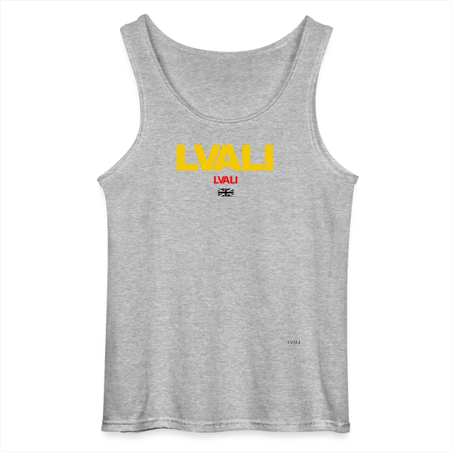 LVALI Snug Classic Gildan Men’s Tank Top - sports grey