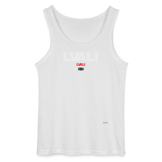 LVALI Sung Classic Gildan Men’s Tank Top - white