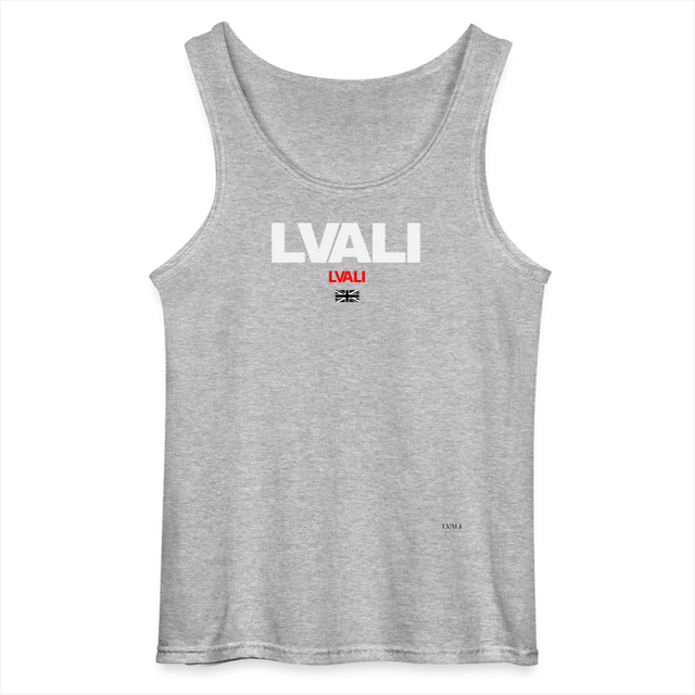 LVALI Sung Classic Gildan Men’s Tank Top - sports grey