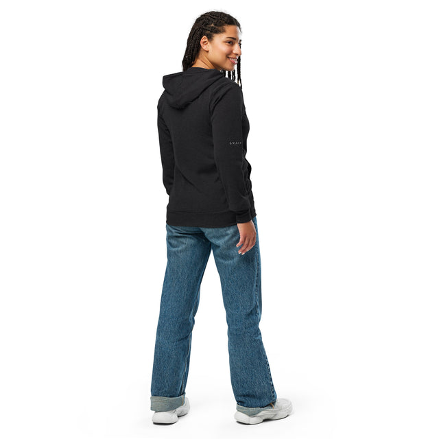 LVALI Classic Unisex zip hoodie