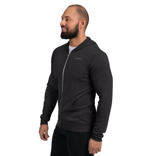 LVALI Classic Unisex zip hoodie