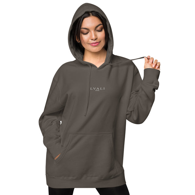 LVALI Classic Unisex pigment-dyed hoodie