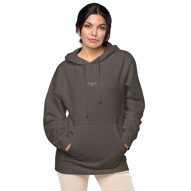 LVALI Classic Unisex pigment-dyed hoodie