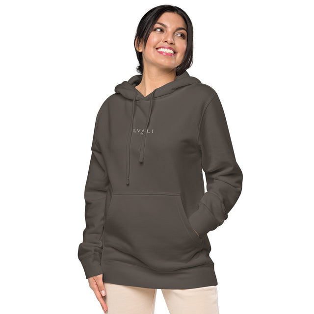 LVALI Classic Unisex pigment-dyed hoodie