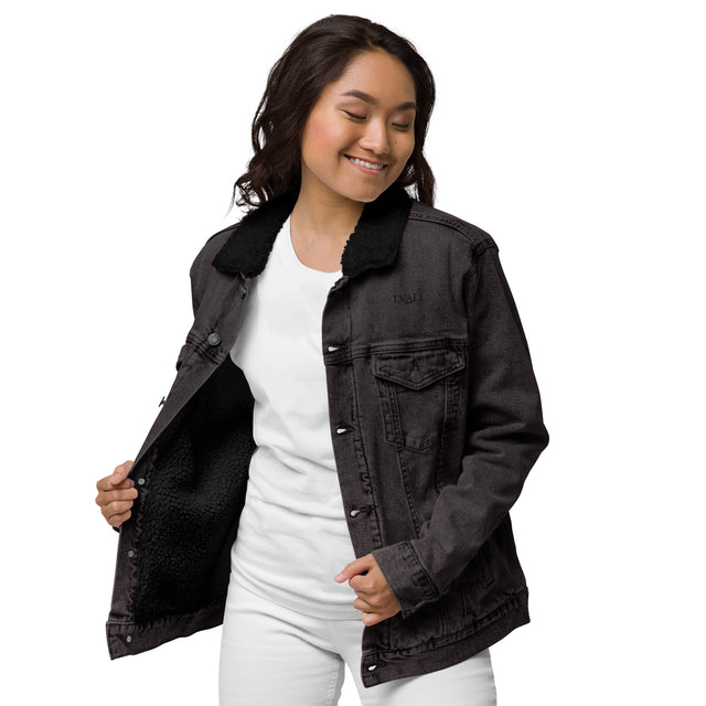 LVALI Unisex denim sherpa jacket