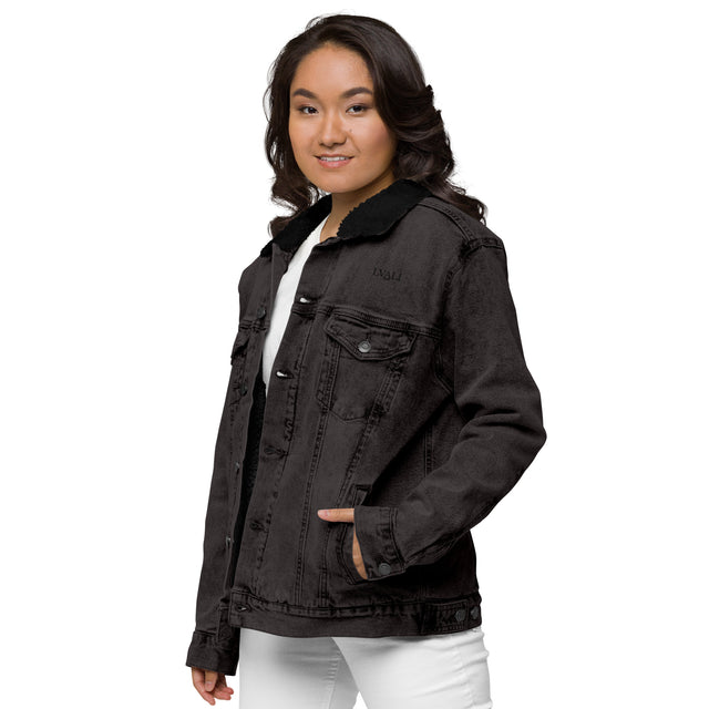 LVALI Unisex denim sherpa jacket