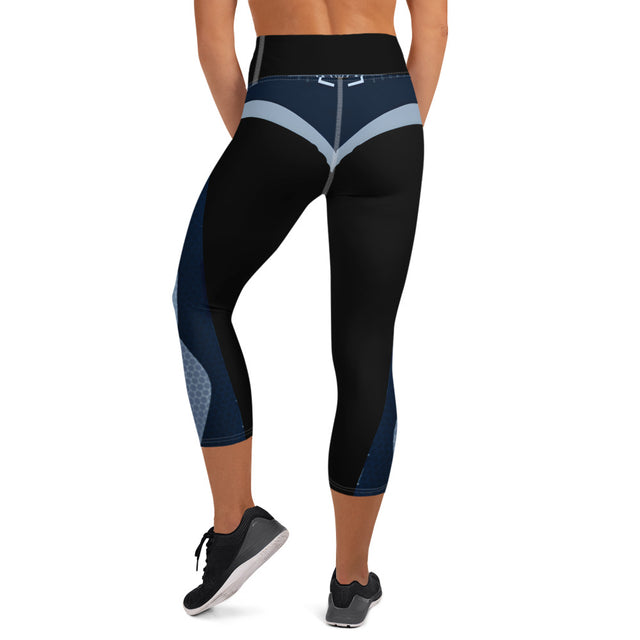 LVALI Curvz Yoga Capri Leggings