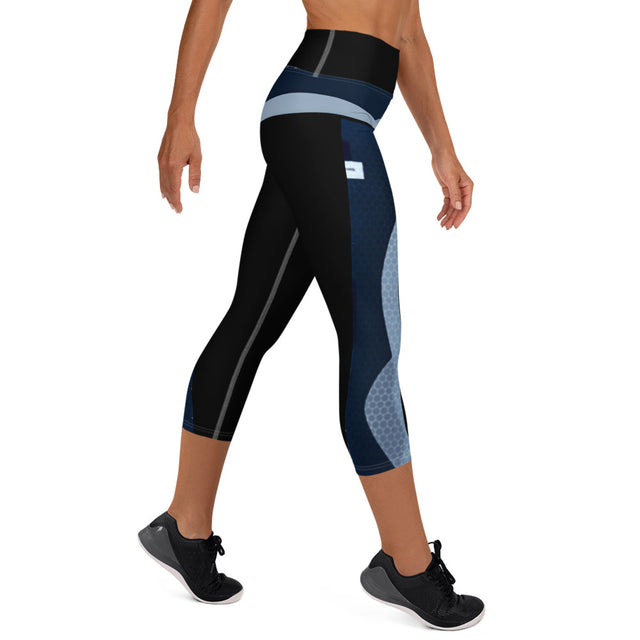 LVALI Curvz Yoga Capri Leggings