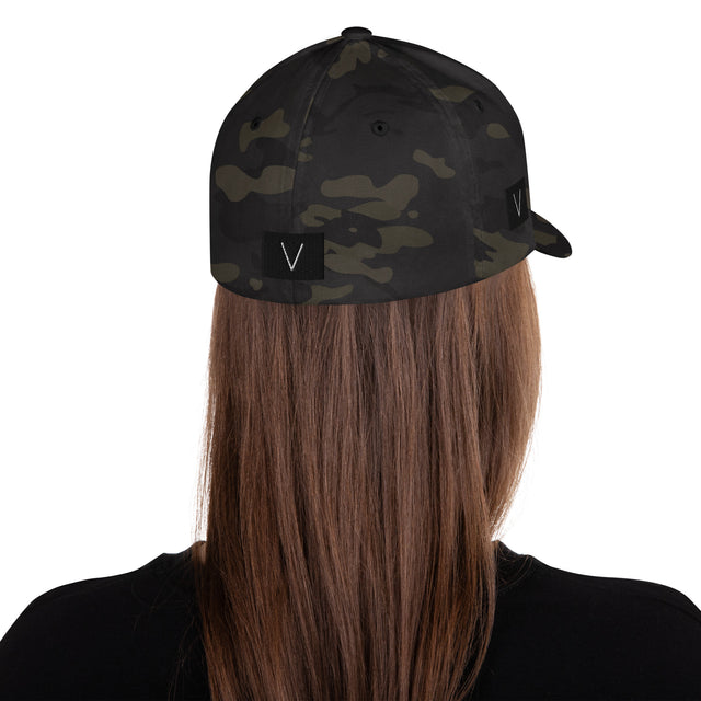 LVALIO Camo Topside Structured Twill Cap