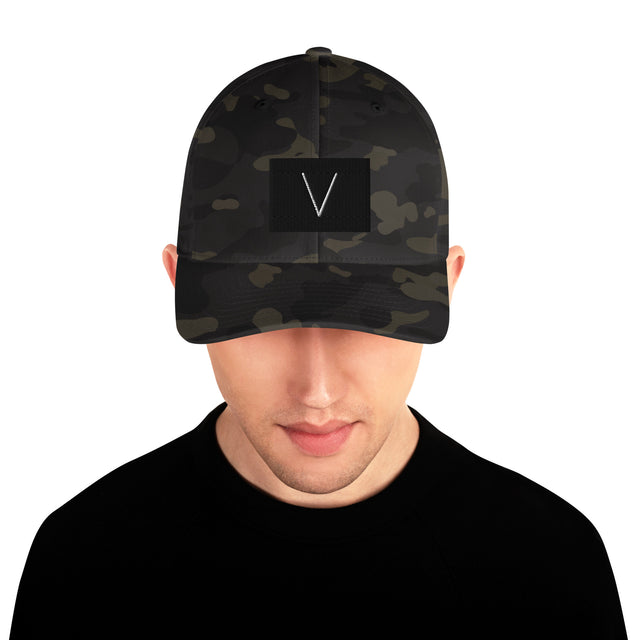 LVALIO Camo Topside Structured Twill Cap