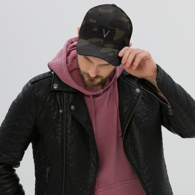 LVALIO Camo Topside Structured Twill Cap