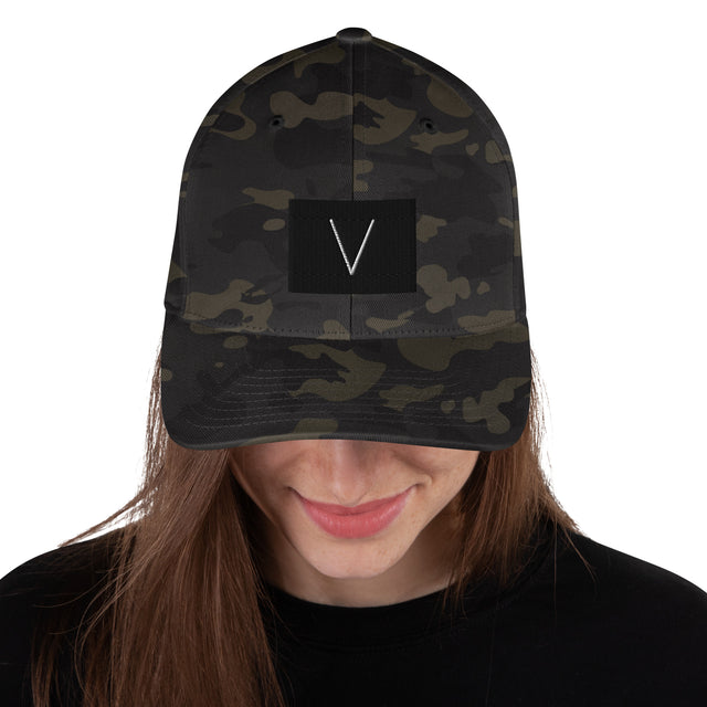 LVALIO Camo Topside Structured Twill Cap