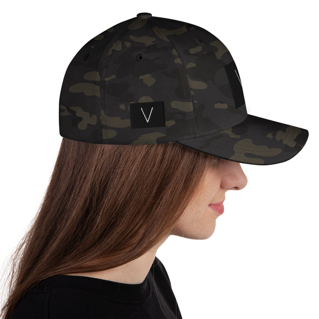 LVALIO Camo Topside Structured Twill Cap