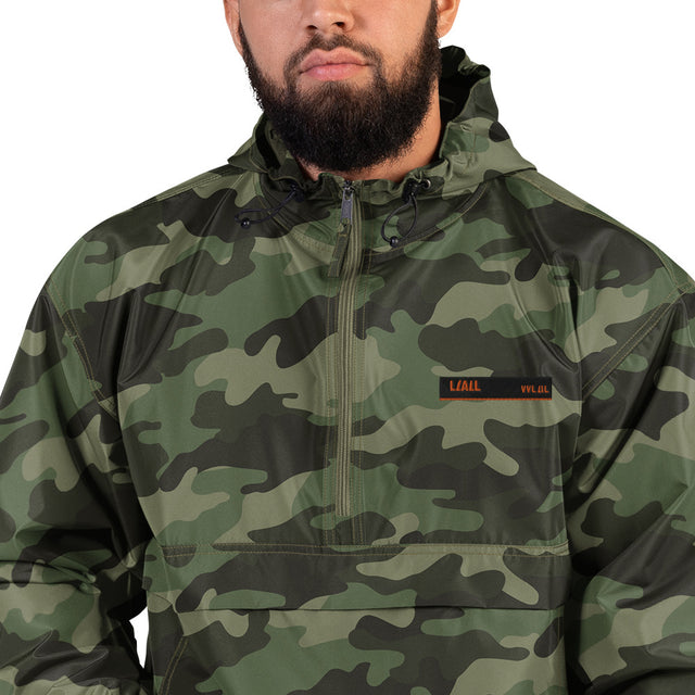 LVALI Hybrid Embroidered Champion Packable Jacket