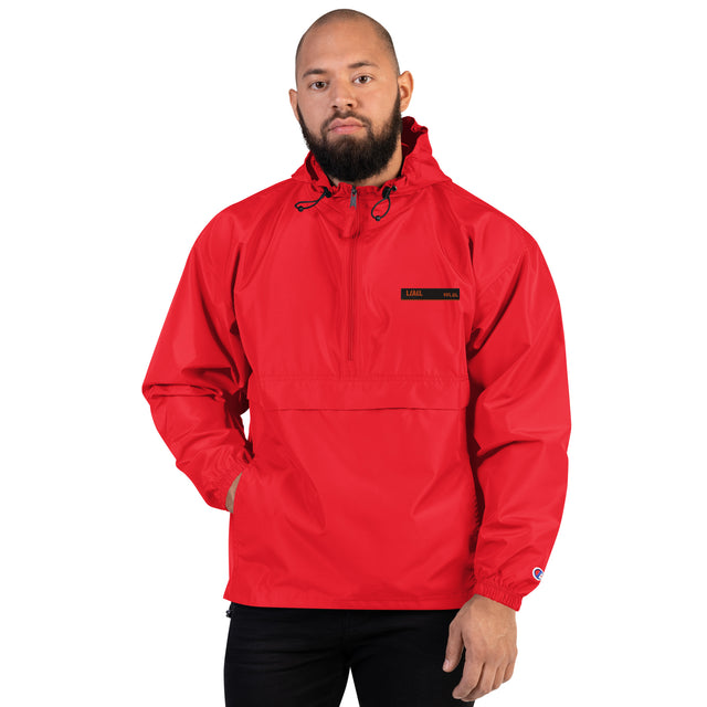 LVALI Hybrid Embroidered Champion Packable Jacket